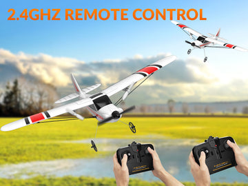 Ready for Adventure - VolantexRC Sport Cub S2 RC Plane with Gyro Stabilization System-exhobbyrc.