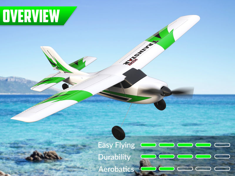 VOLANTEXRC Trainstar Mini (RTF) 3CH 400mm para principiantes (15,7'') 76101