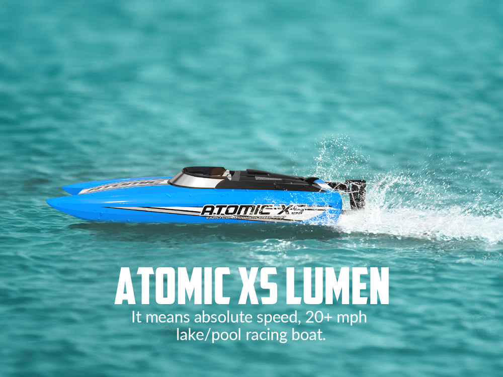 VOLANTEXRC Atomic XS Remote Control RC Boat for Pool Kids toys 20mph Fast Racing