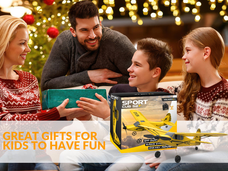 VOLANTEXRC Sport Cub (RTF) 3CH 400mm for Beginners (15.7'') 76114