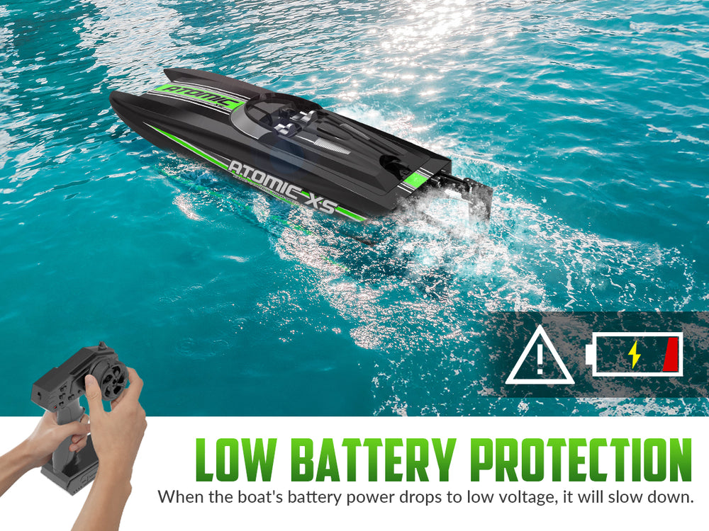 VOLANTEXRC Atomic XS High Speed RC Boat for Pools