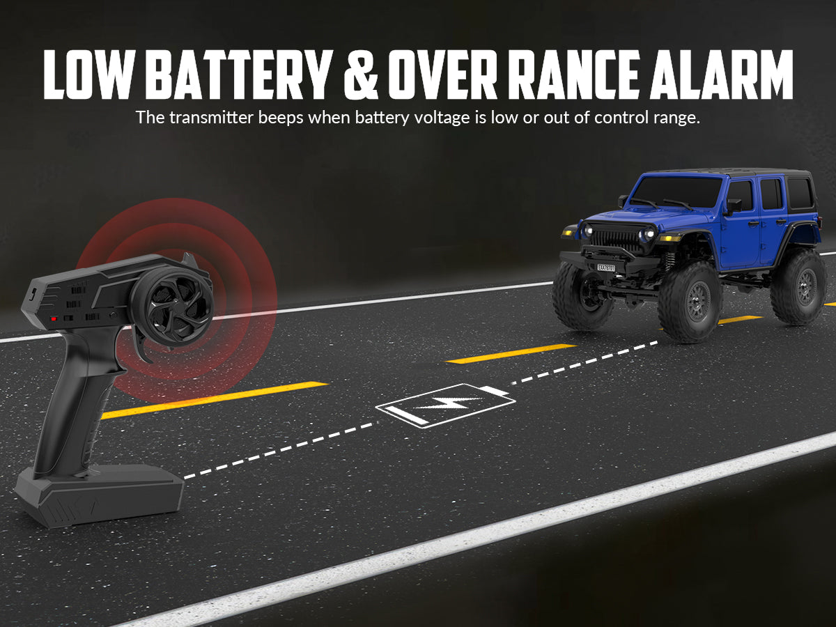 Racent RCS24 1/24 RC Crawler 4WD Off Road Monster Truck | EXHOBBY