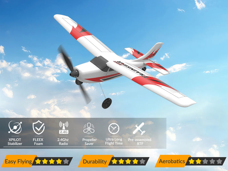 VOLANTEXRC Trainstar Mini (RTF) 3CH 400mm para principiantes (15,7'') 76101