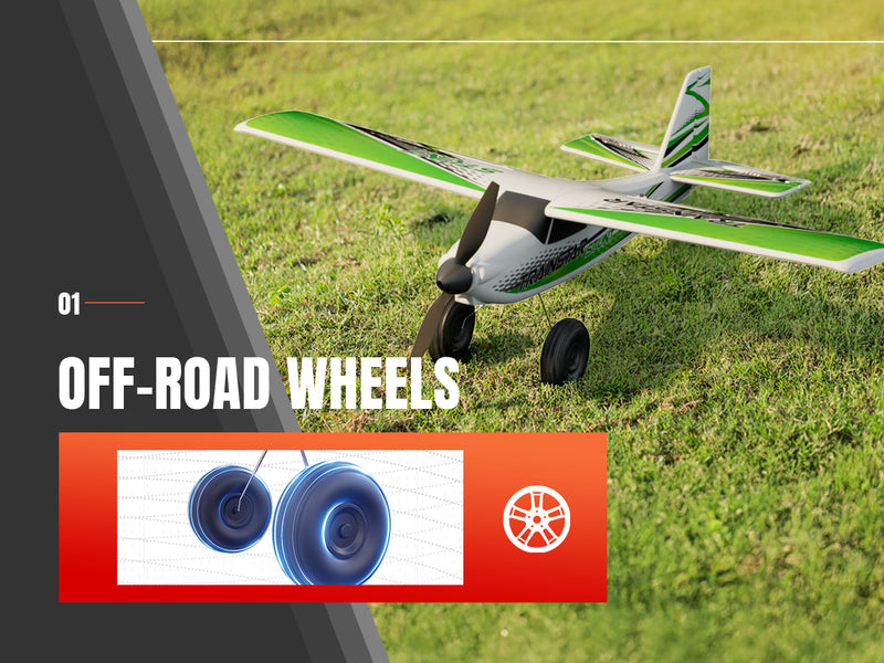 Volantexrc 500 mm Trainstar Stunt sin escobillas con motor de actualización 76804