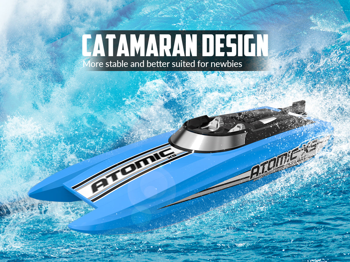 VolantexRC Atomic XS High Speed RC Boat (20+ MPH) | EXHOBBY