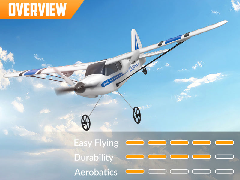 EXHOBBY Sport Cub 2channels Beginners Easy Fly 76202 Blue