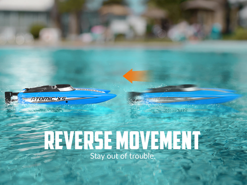 VOLANTEXRC Atomic XS Remote Control RC Boat for Pool Kids toys 20mph Fast Racing