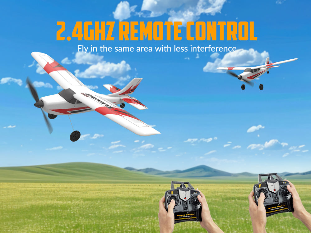 VOLANTEXRC Trainstar Mini 3CH RC Plane RTF Trainer for Beginners