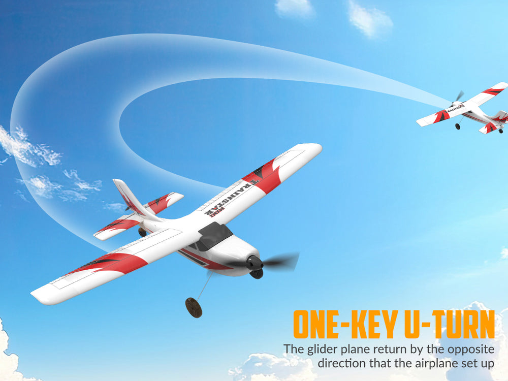 VOLANTEXRC Trainstar Mini 3CH RC Plane RTF Trainer for Beginners