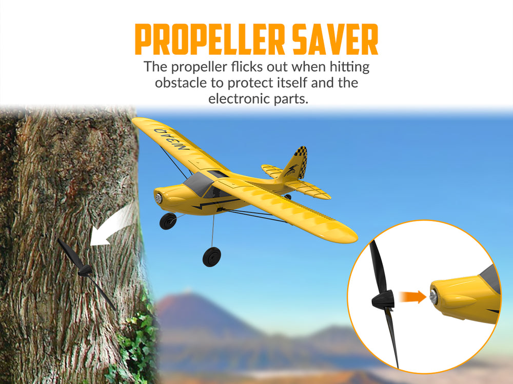 VOLANTEXRC Sport Cub S2 RTF 3CH Beginner RC Airplane