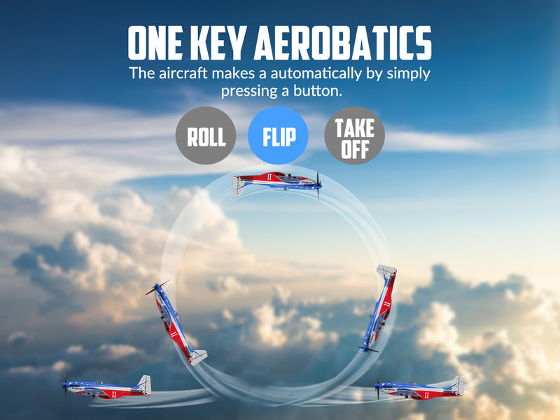 VOLANTEXRC Miss America (RTF) 4CH 400mm For Beginner (15.7'') 76105