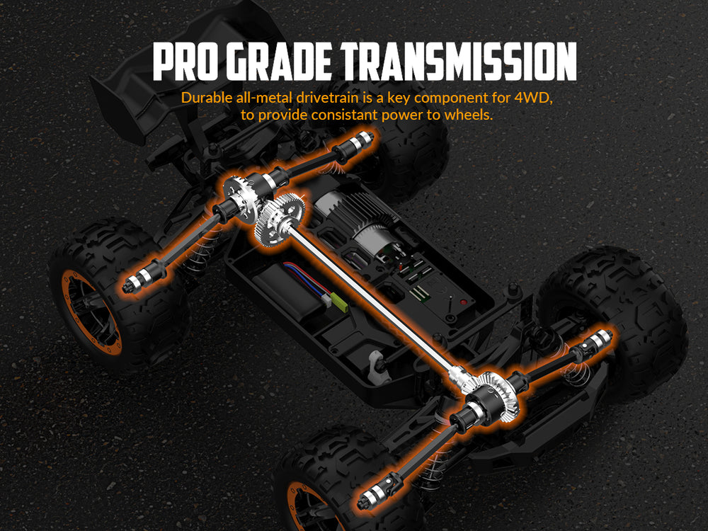 Tornado 1/16 4WD Off Road RC Car RACENT Blue Tornado 1/16 4WD Off Road RC Car 30MPH