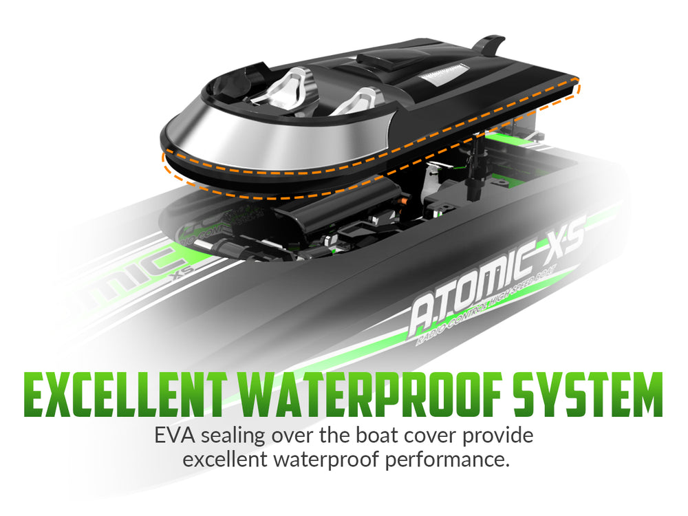 VOLANTEXRC Atomic XS High Speed RC Boat for Pools