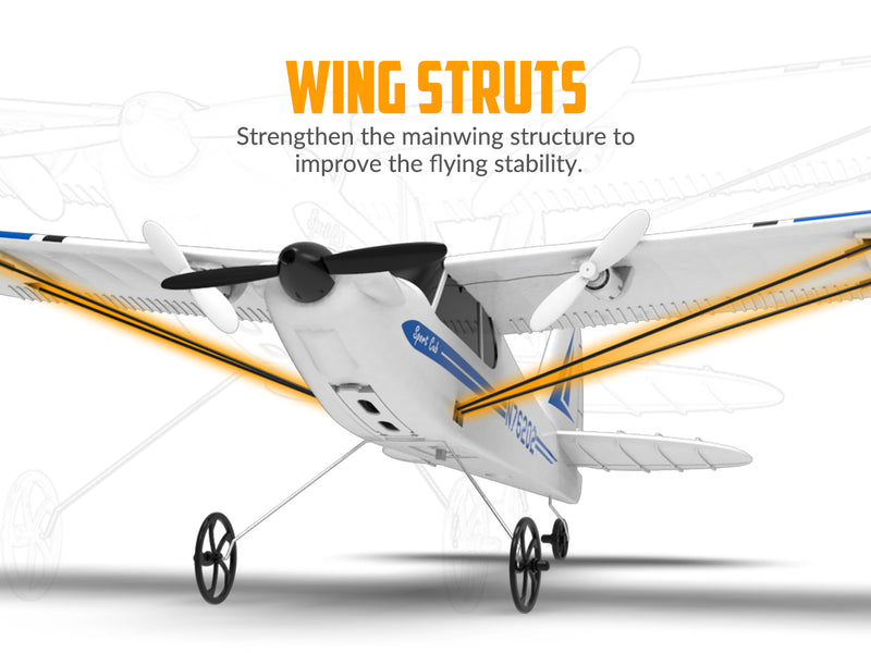 EXHOBBY Sport Cub 2channels Beginners Easy Fly 76202 Blue