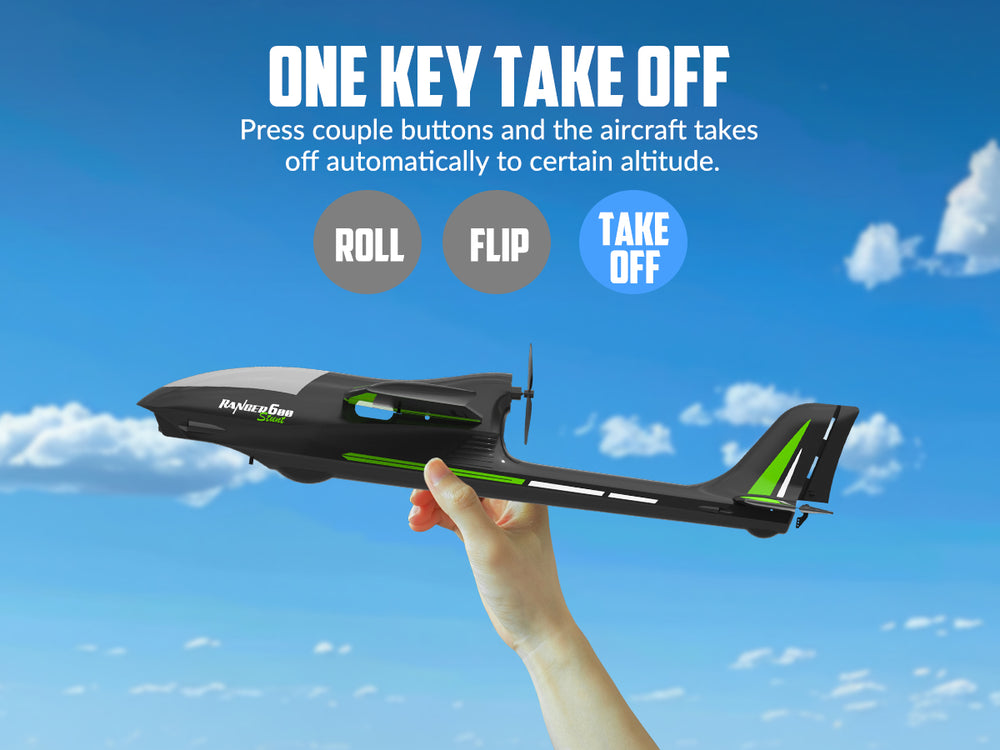 Ranger 600S 4CH RC Glider RTF Beginner Airplane