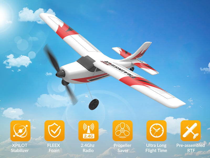 VOLANTEXRC Trainstar Mini (RTF) 3CH 400mm para principiantes (15,7'') 76101