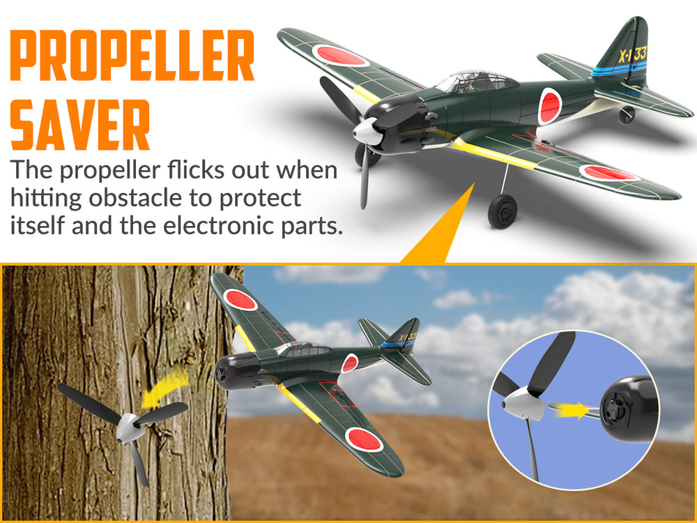 VOLANTEXRC Zero (RTF) 4CH 400mm con giroscopio (15,7'') 76115