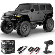 RACENT 1:24 Crawler RC Monster Truck Rock Climbing (78701 Black)