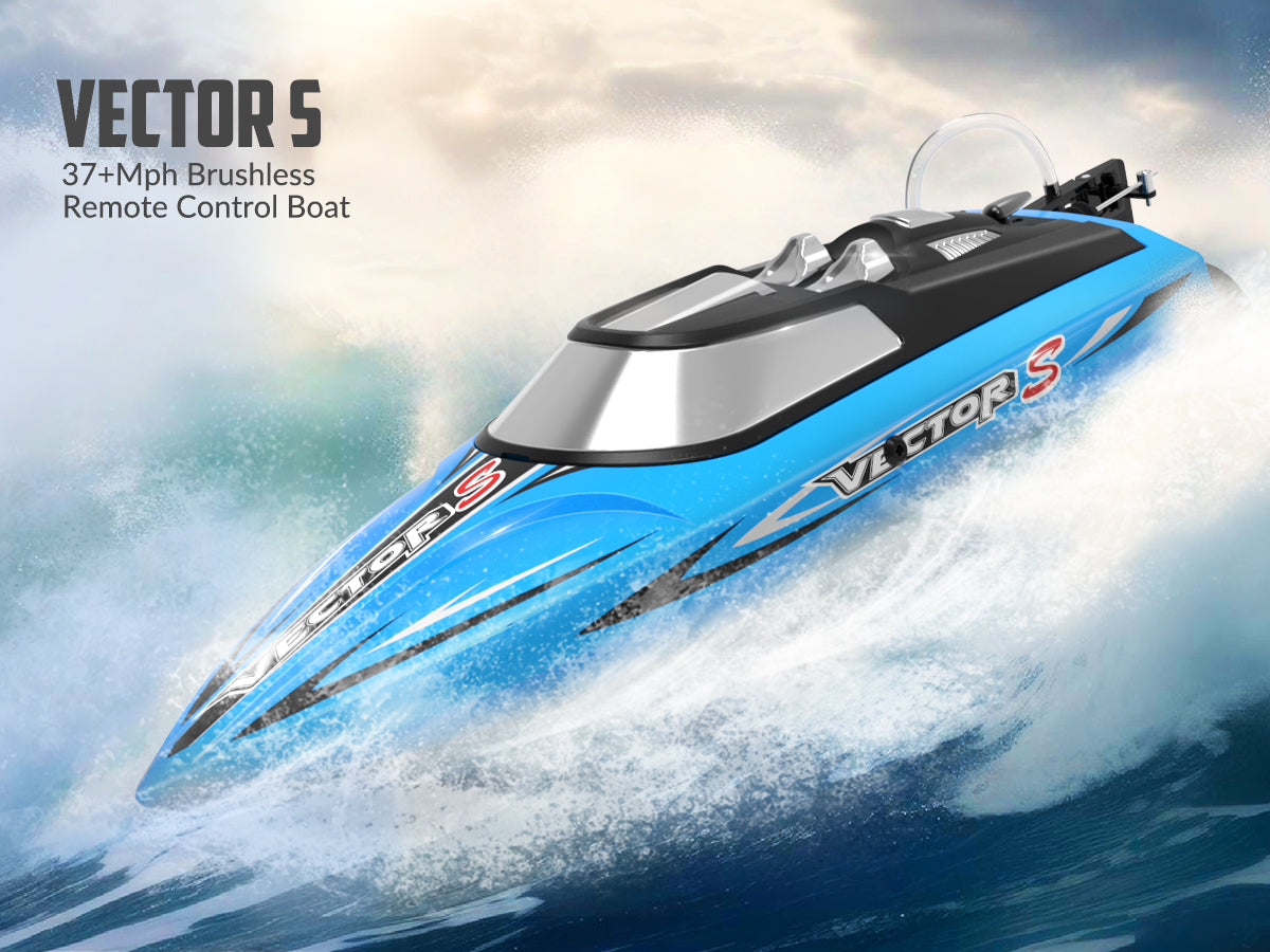 VOLANTEXRC VectorS Brushless High Speed RC Boat Self Righting for