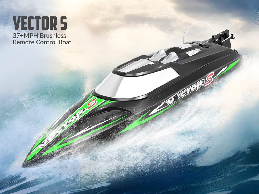 VOLANTEXRC VectorS Barco RC de alta velocidad sin escobillas de 30 mph