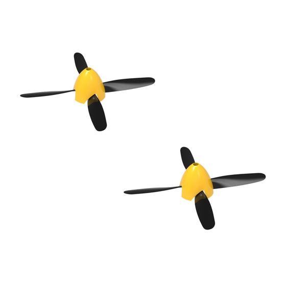 Propeller Full Set for RC Airplane 500m P51 Mustang 76802-EXHOBBY LIMITED.