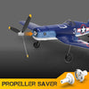 Corsair RC Warbird model plane flying in the air - perfect gift for aviation enthusiasts