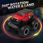 STEMTRON Amphibious Remote Control Car 1:20 All Terrain Off-Road Waterproof RC Monster Truck(Red)