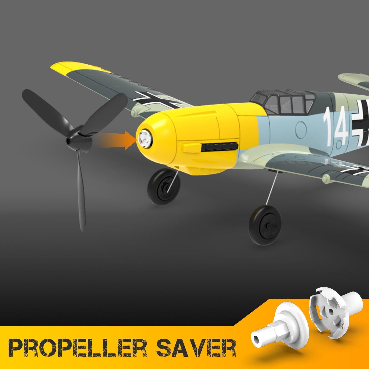 VOLANTEXRC BF-109 Warbird RC Plane | Beginner Friendly | EXHOBBY