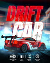 Racent 1:20 RC Drift Car 4Wd, 2 baterías, doble motor rojo