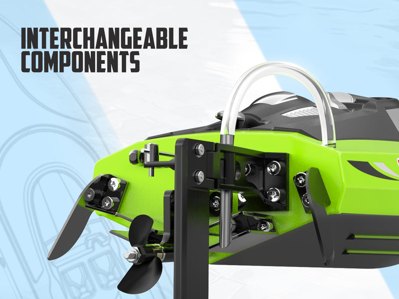 VOLANTEXRC VectorS Brushless RC Boat Self Righting for Lake Racing Kids Adults Great Gift Boat