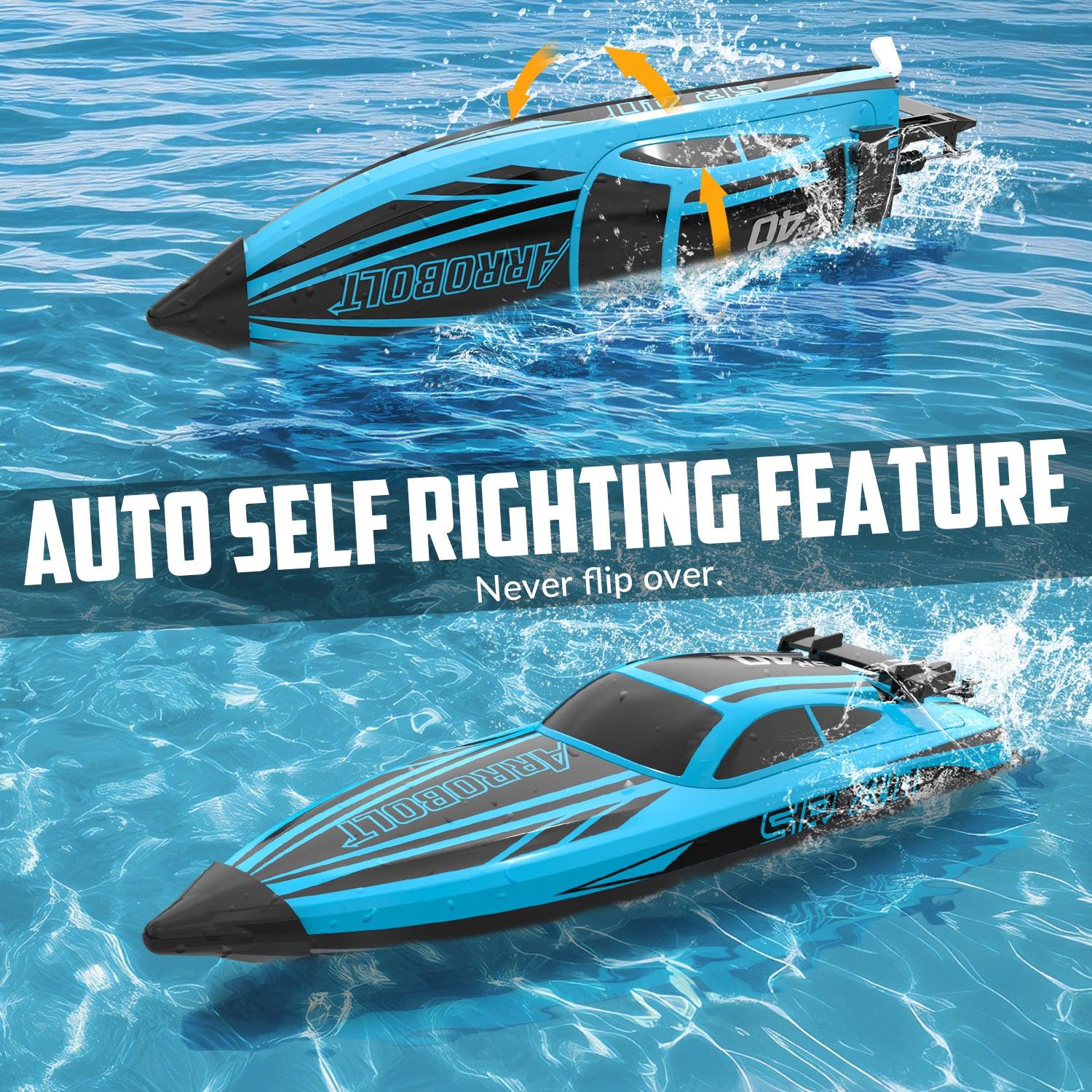VOLANTEXRC Arrobolt SR40 Brushless 30+MPH RC Boat | EXHOBBY