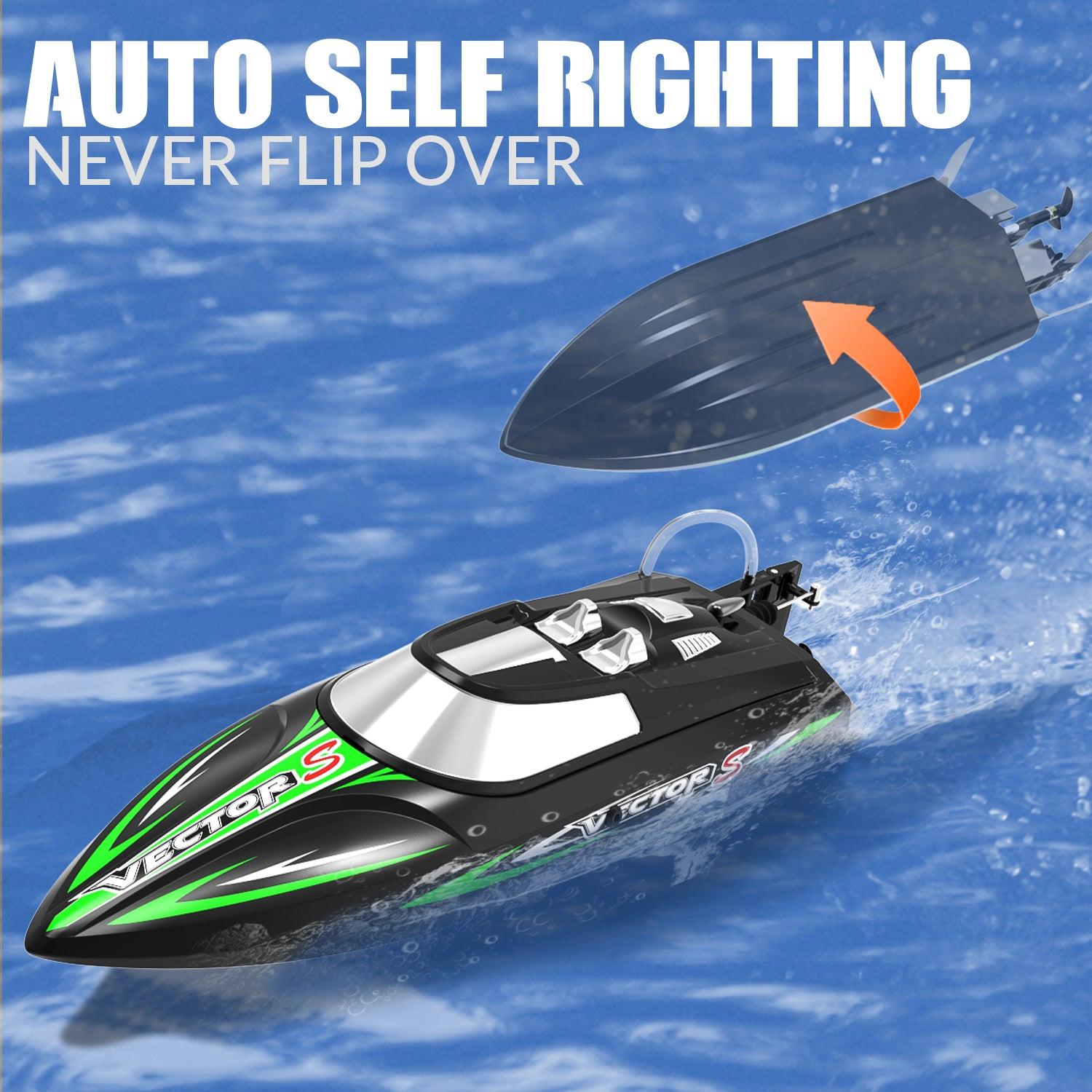 VOLANTEXRC VectorS Brushless 30mph High Speed RC Boat | EXHOBBY
