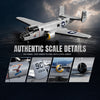 VOLANTEXRC B25 Mitchell RC Plane (RTF) 3CH 400mm for Beginners