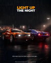 RACENT 1/20 4WD RC Drift Car - Escape de niebla & Proporcional (ROJO)