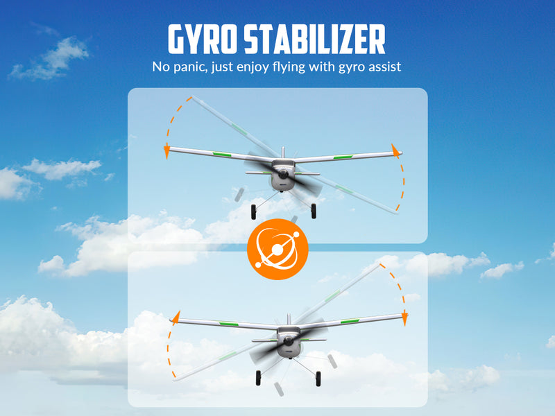 VOLANTEXRC Trainstar Mini (RTF) 3CH 400mm para principiantes (15,7'') 76101