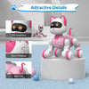 STEMTRON Programmable Remote Control & Interactive Robot Cat (White)