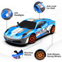 RACENT Speedster: 1:24 RC Car, 10MPH, LED, Drift Wheels