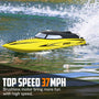 VOLANTEXRC Vector 35mph Fast Brushless High Speed Racing RC Boat Self Righting