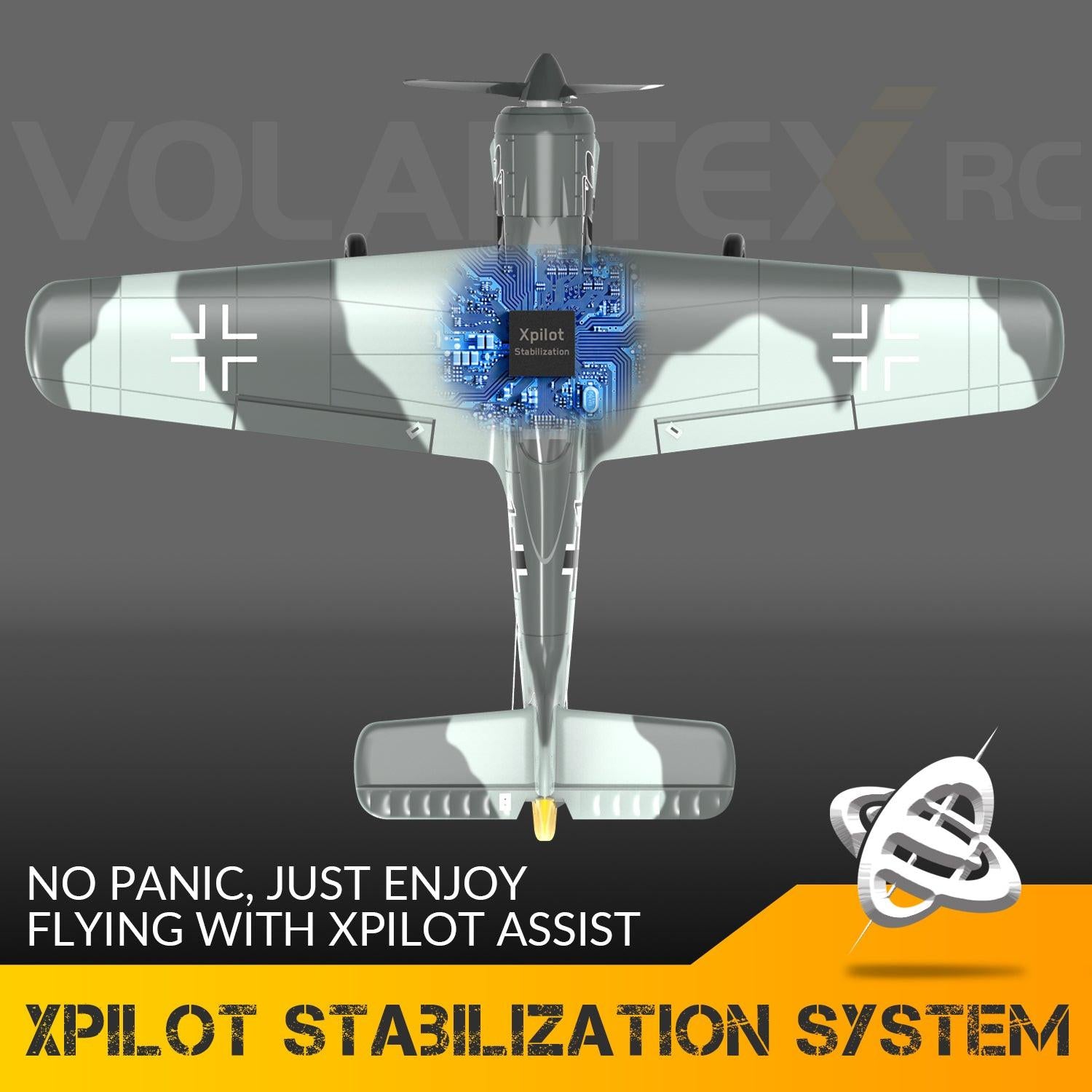 VOLANTEXRC FW190 Warbird RC Plane | Beginner Friendly | EXHOBBY