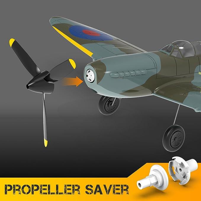 VolantexRC Spitfire V2 Beginner RC Airplane RTF | EXHOBBY