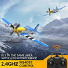 VOLANTEXRC P-51D Mustang (76105V2 Blue) PNP without Radio, Battery & Charger-EXHOBBY LIMITED.