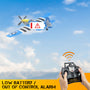 VOLANTEXRC P51D Mustang 4Ch Aviones RC para principiantes con estabilizador Xpilot One-key Aerobatic (761-5) RTF