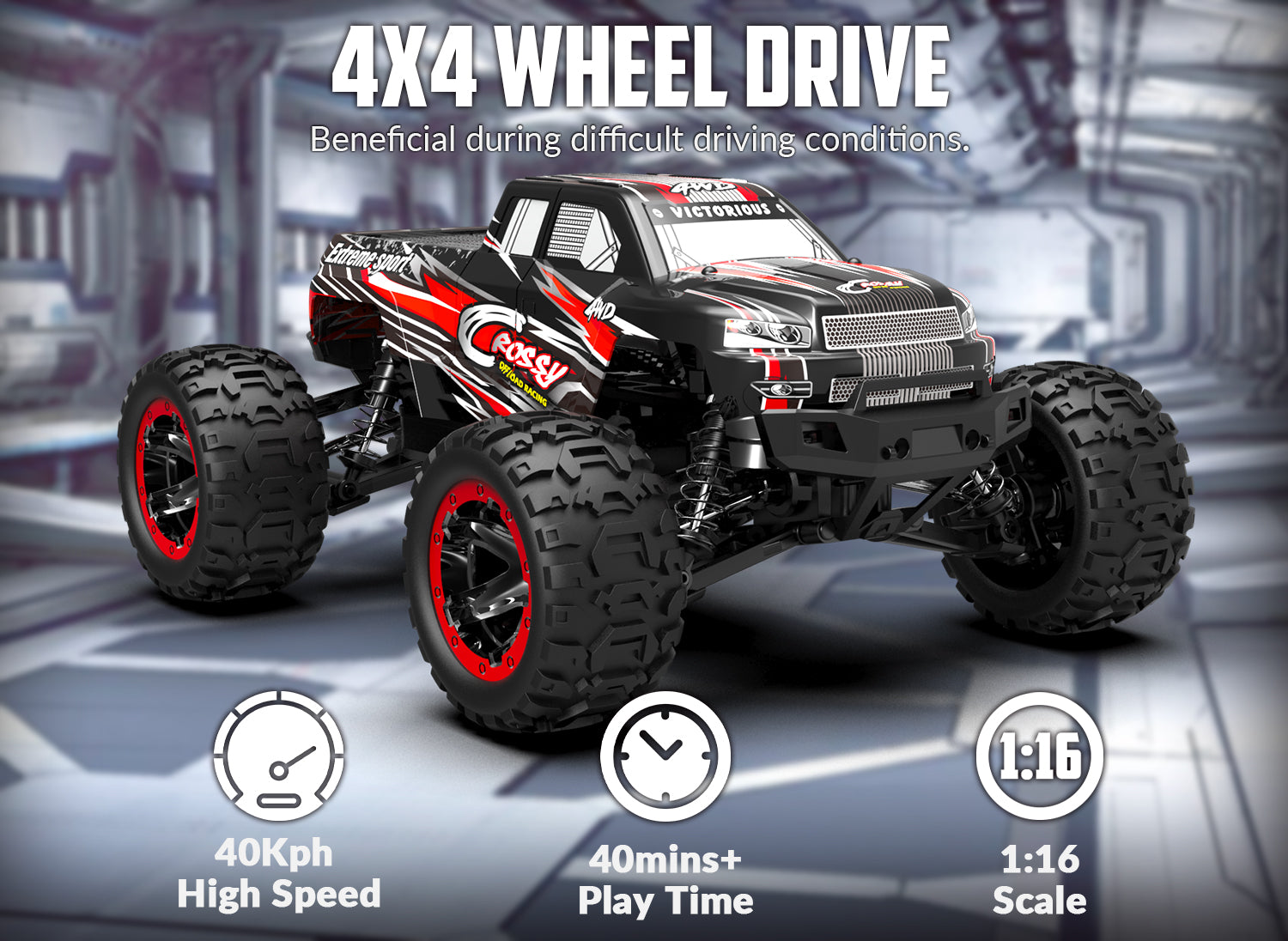 Scale 4x4 hot sale rc