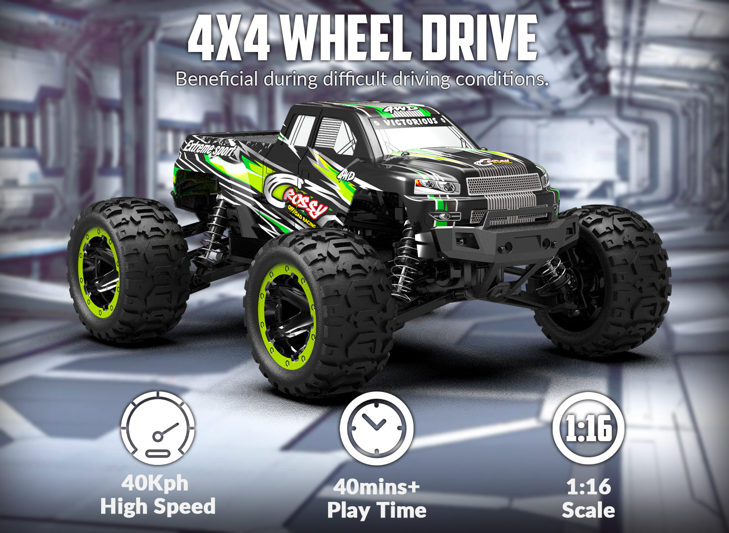 High speed racing deals truck