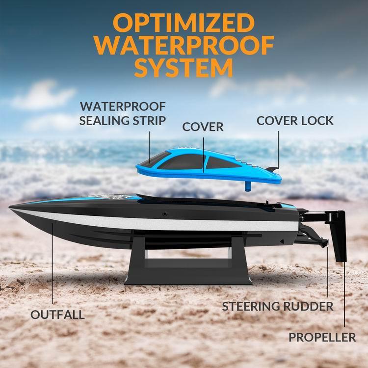 ホビーラジコン Walksnail Moonlight 4k cinewhoop U99 VOLANTEXRC Vector Lumen 20MPH RC Boat: LED Pool Boat | EXHOBBY