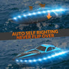 VOLANTEXRC Vector Lumen RC Toy Boat 20mph Fast for Kids Pools Lakes LED Lights Fun Toys-EXHOBBY LIMITED.