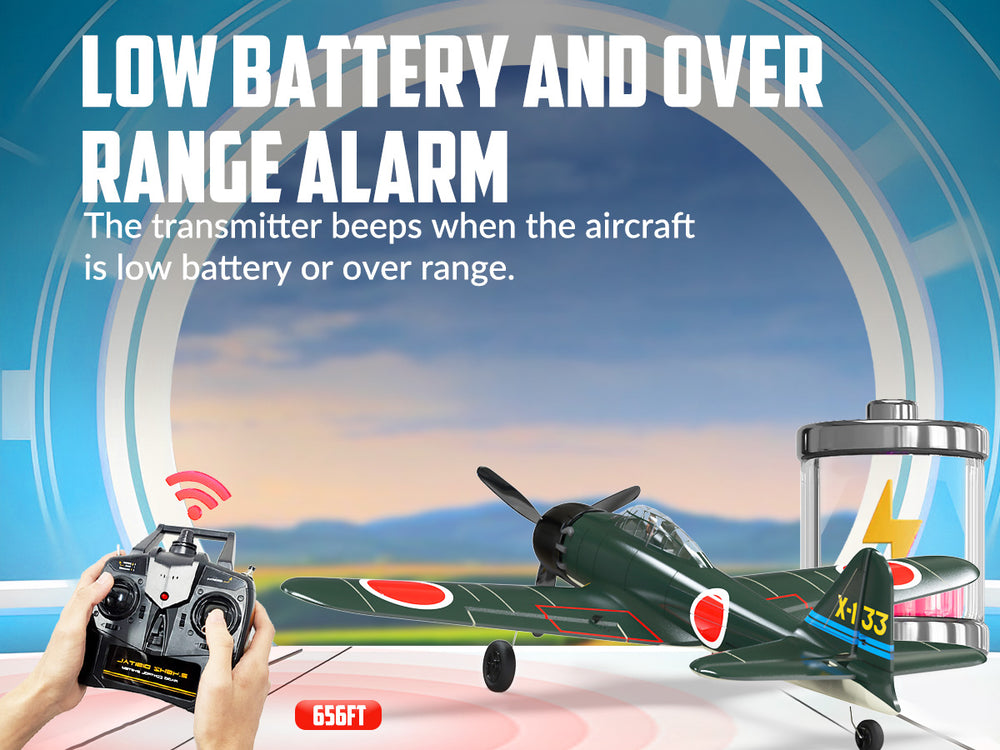 VOLANTEXRC Zero (RTF) 4CH 400mm con giroscopio (15,7'') 76115