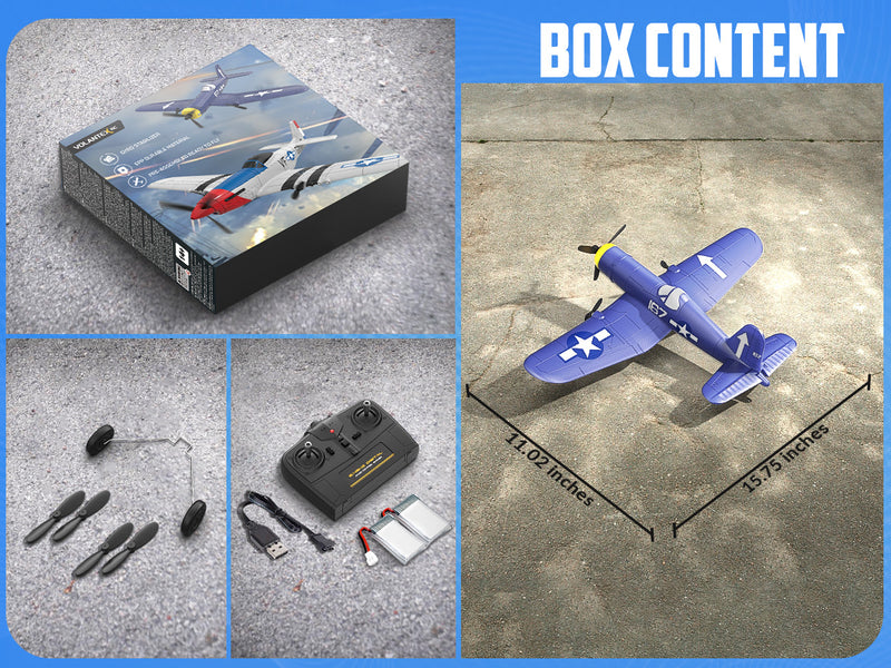 VOLANTEXRC F4U (RTF) 3CH 400mm rc planes (15.7'') 76208