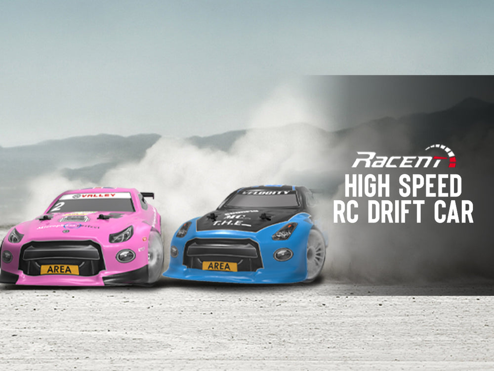 RACENT 1:14 4WD High Speed Drift Car - RTR 2 Battery Pack