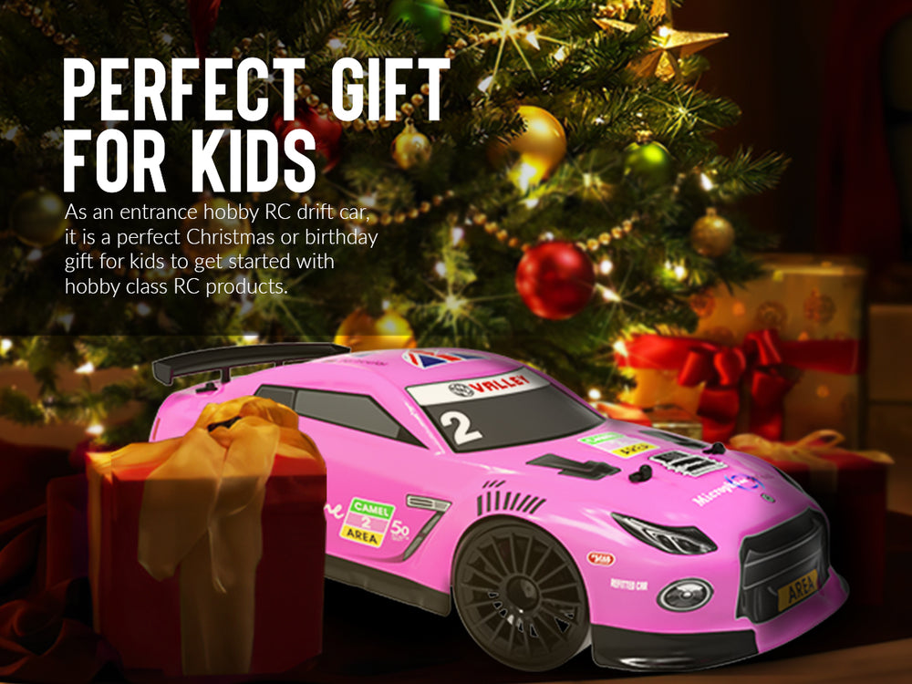 RACENT 1:14 4WD High Speed Drift Car - RTR 2 Battery Pack